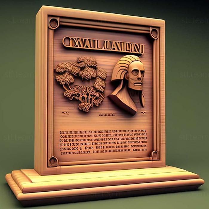 3D model Civilization IV Colonization game (STL)